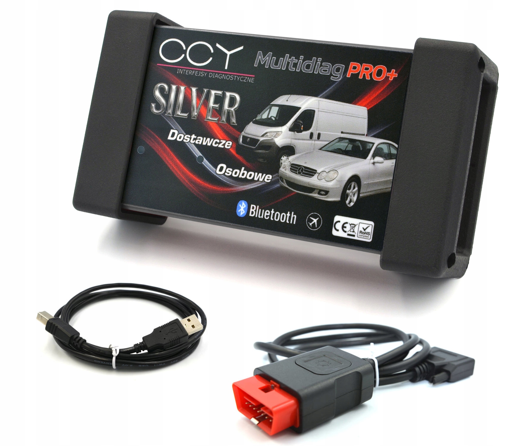 Diagnostické rozhranie Obd Multidiag Pro+ Silver