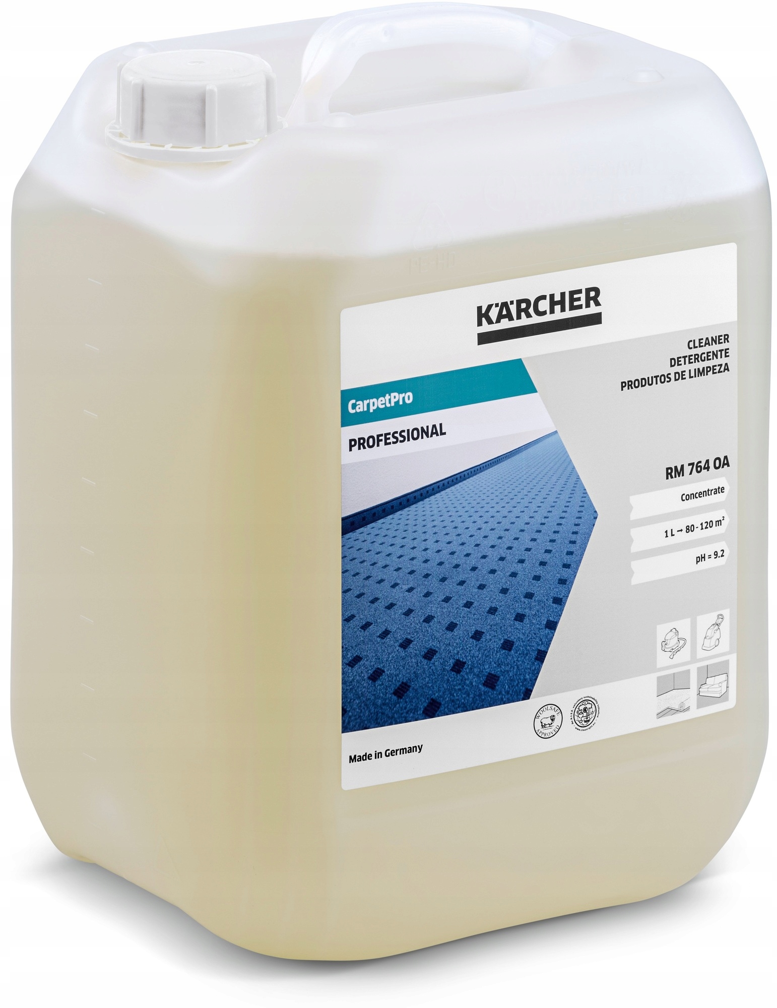 CarpetPro Rm 764 Oa Čistiaci prostriedok, 10 l Karcher