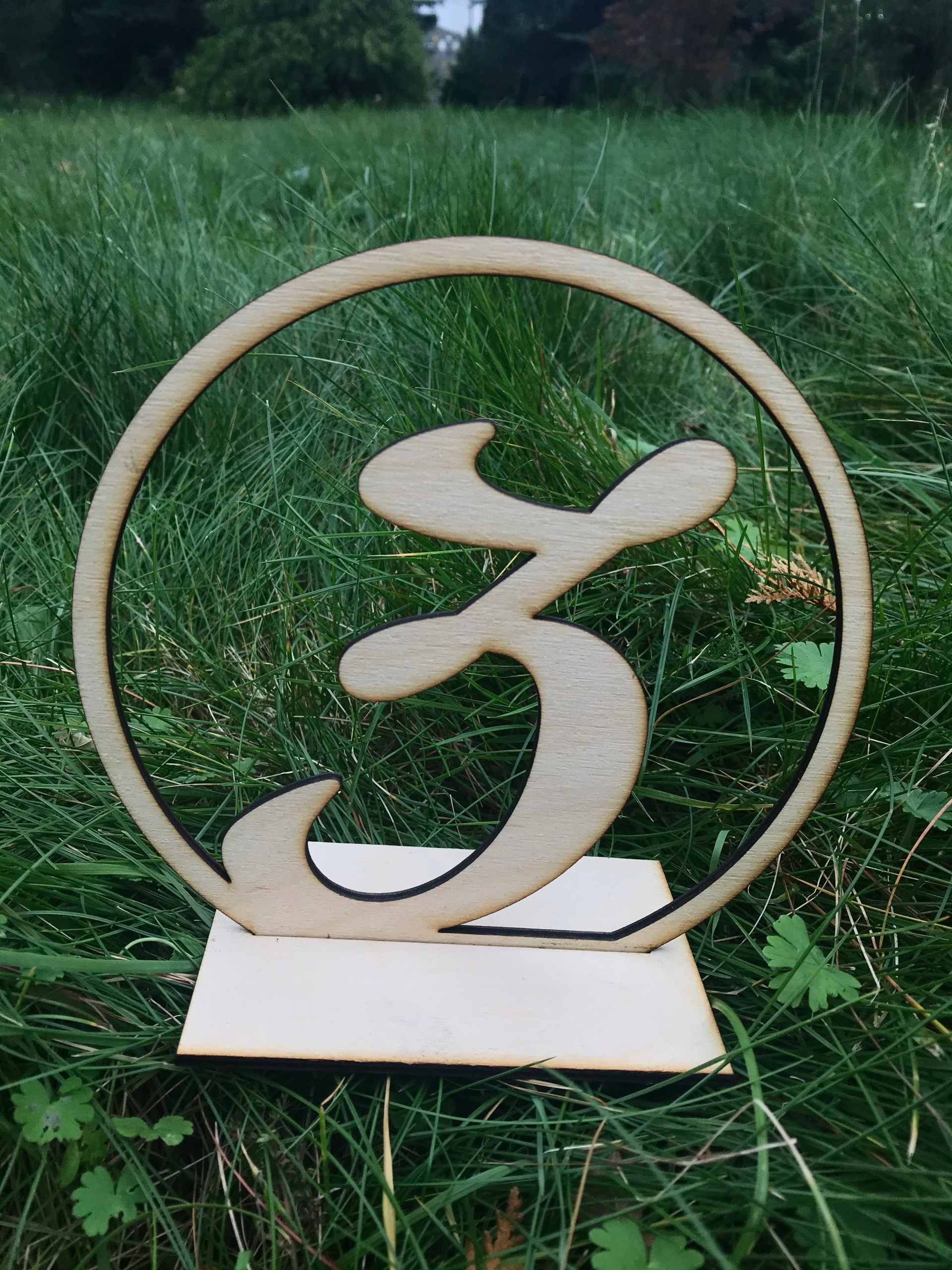 Numery stołów wesele numerki na stolik ślub 1-10 Rodzaj drewno