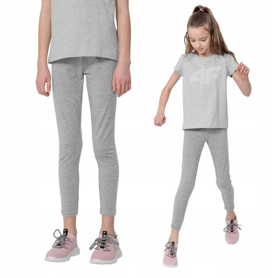 

Legginsy dziewczęce 4F getry wygodne leginsy Wf