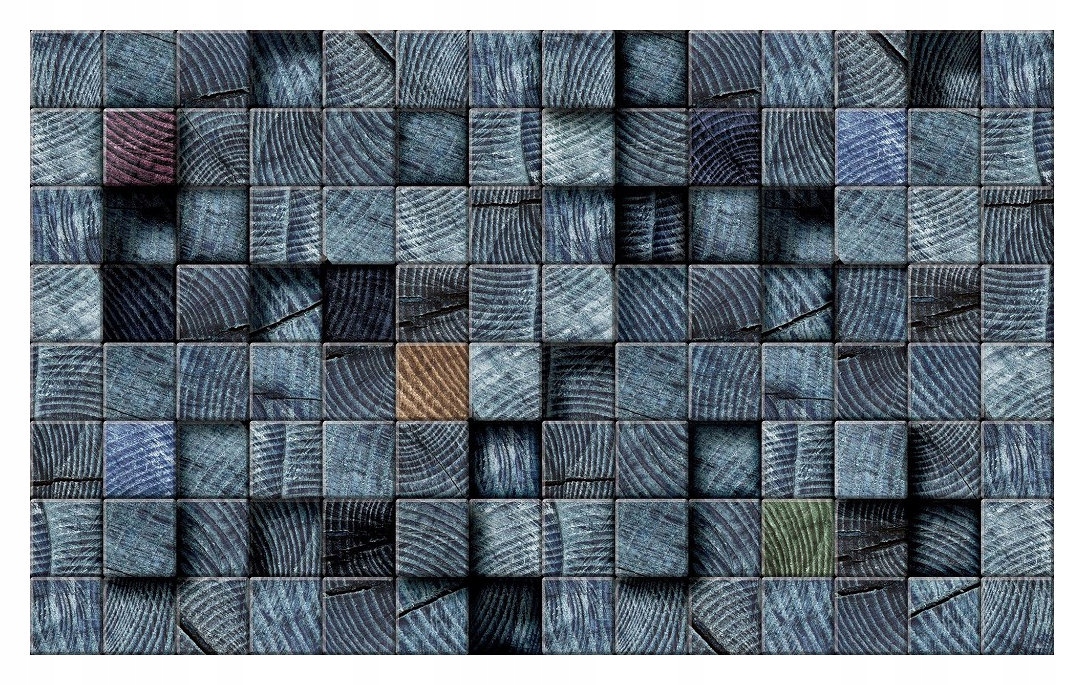 Vliesová fototapeta Drevené bloky Strom Stena Loft 300x210 lepidlo