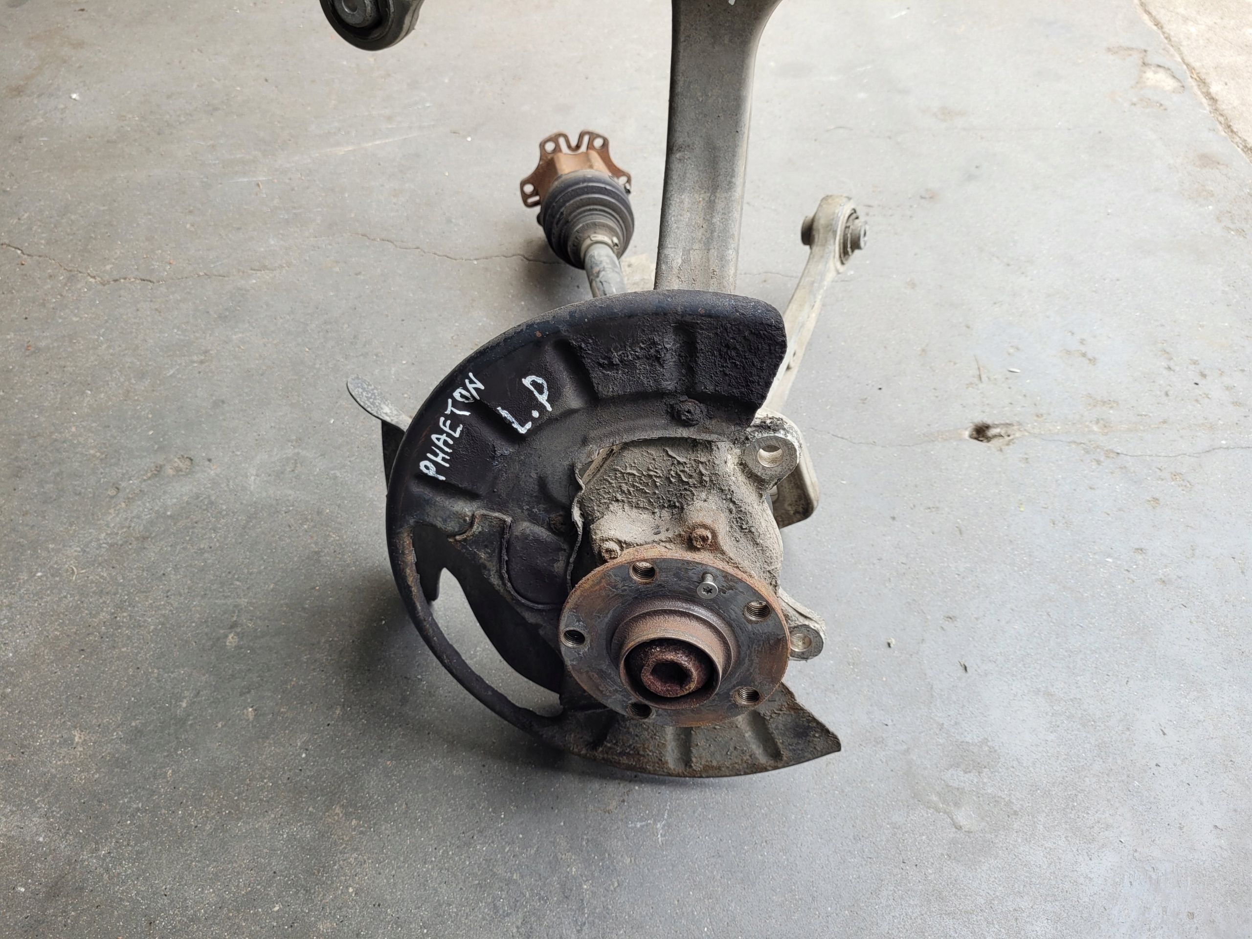 swing arm front left right VW PHAETON LIFT