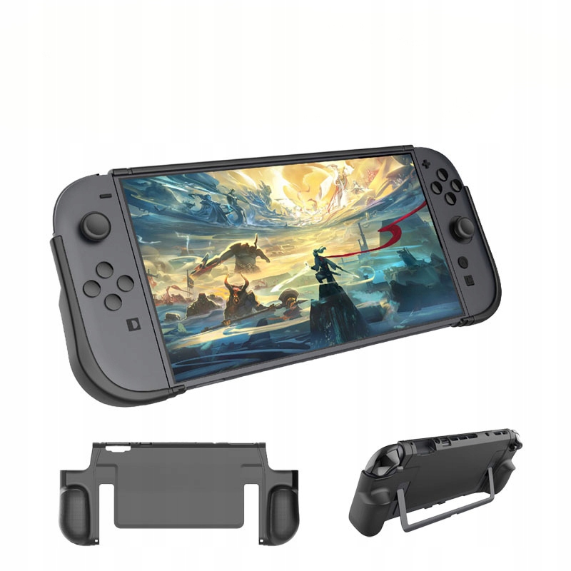 DUAL GRIP ETUI POKROWIEC OCHRONNY Z PODSTAWKĄ DO NINTENDO SWITCH 2