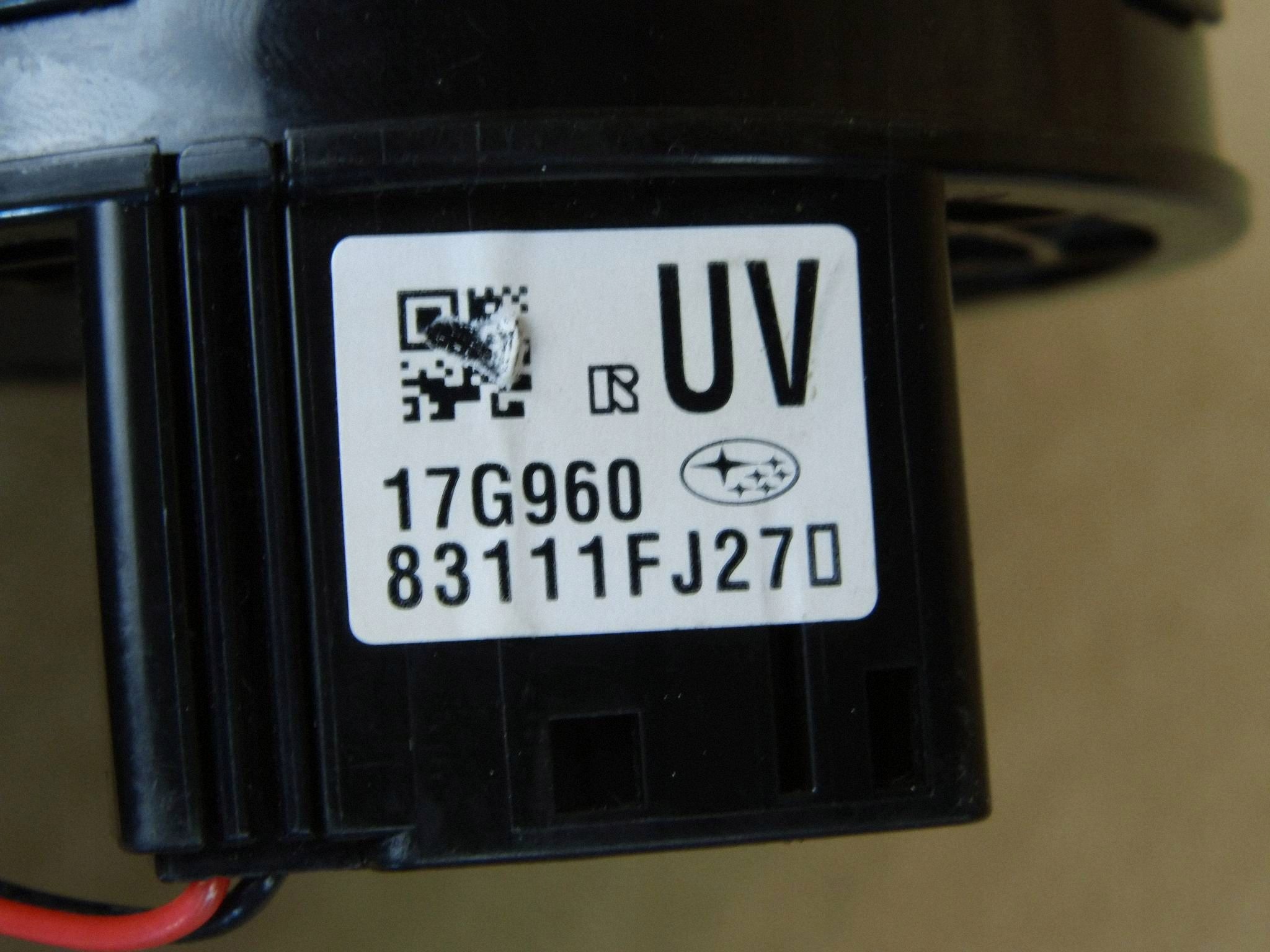 Subaru Forester SJ 2014-2018 ring below steering wheel, 83111FJ270