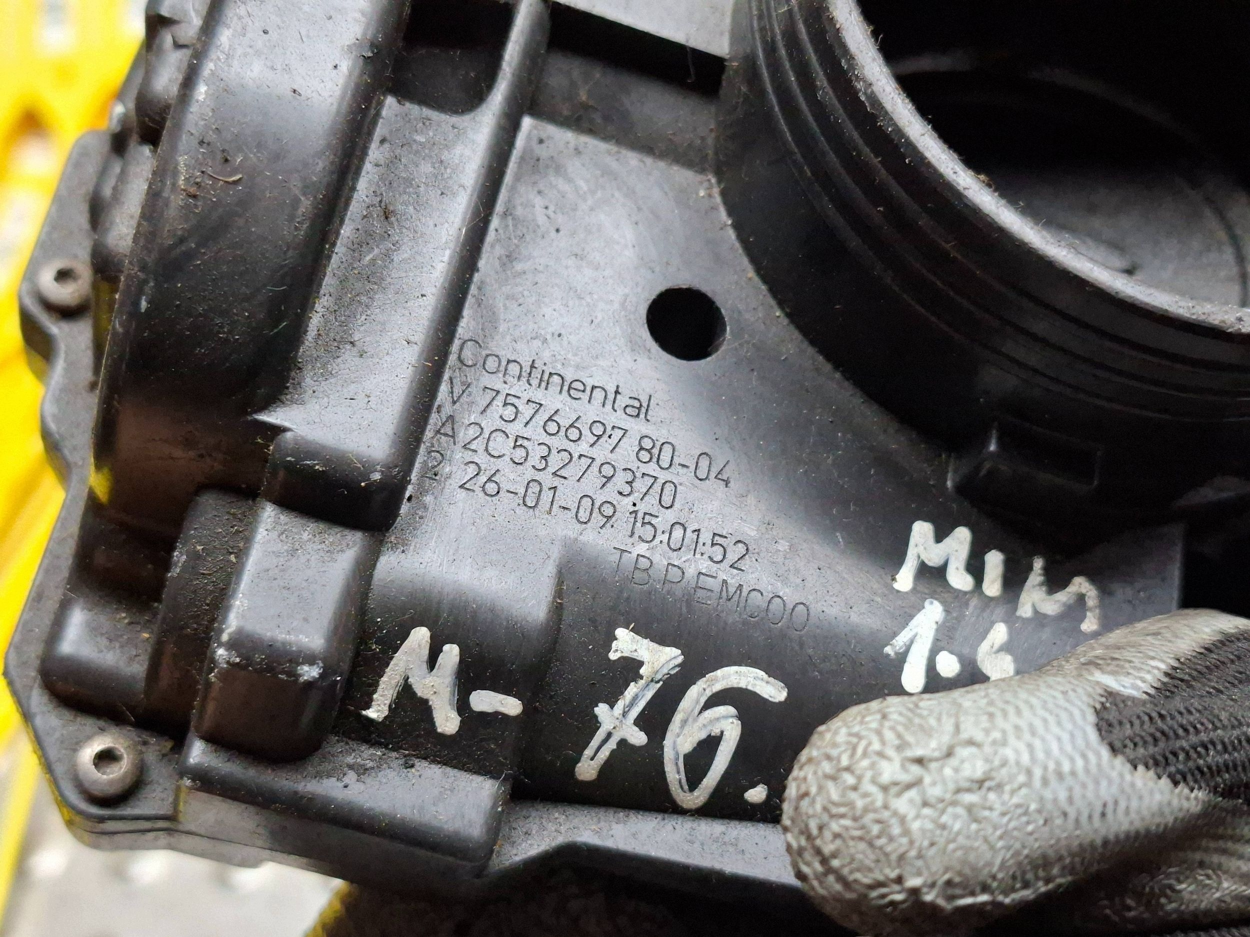 Valvola a farfalla MINI COOPER R56 06- 1.6 VTI 7576697