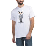 Tričko Karl Lagerfeld klasické pánské bílé XL (nové)