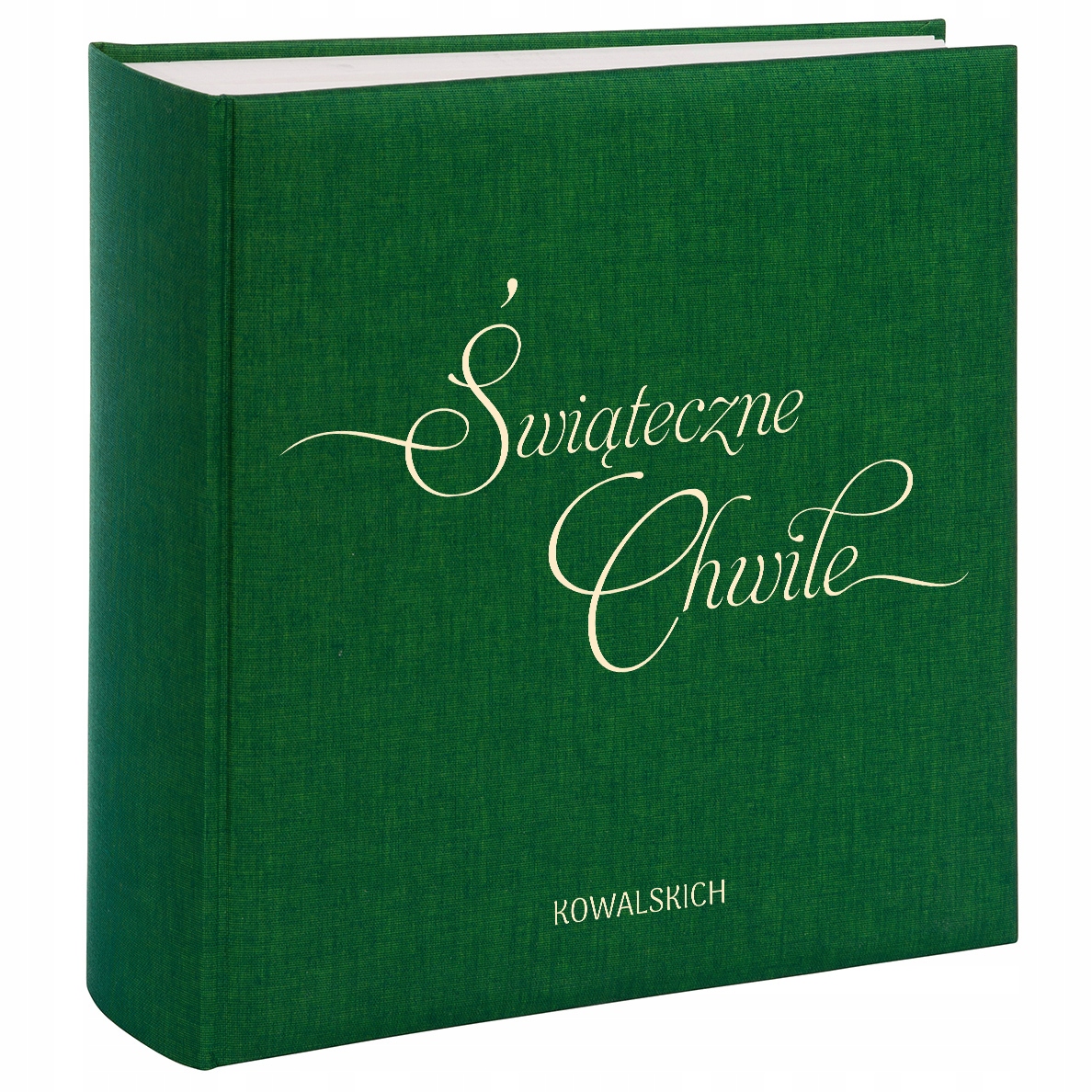 Rodinné fotoalbum Dárek Vánoce pro babičku a dědečka, personalizace