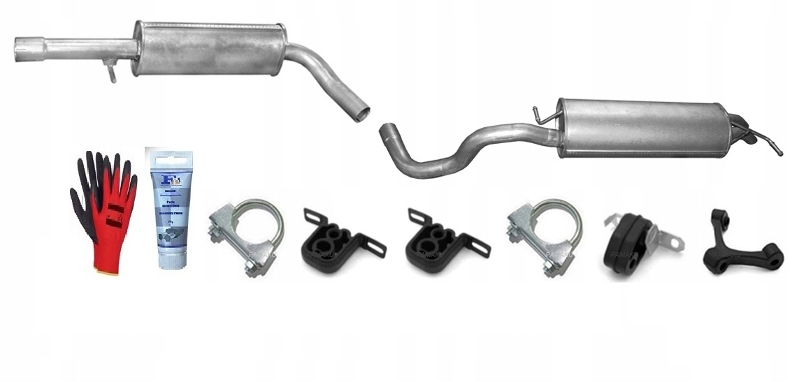 Vw Beetle 1.8 2.0 (1999-2010) Hatchback Cabrio Tlumič sada bonus