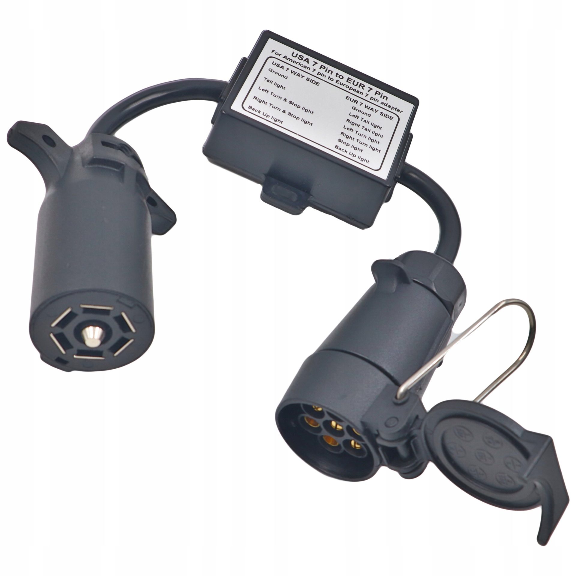 Przejściówka adapter gniazdo haka USA na EU 7 PIN