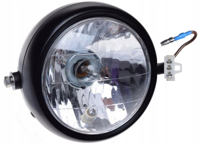 T51509 - ФАРА JUNAK 902 ПЕРЕДНЯЯ ПРОЗРАЧНАЯ ГЛАДКАЯ ПЛАФОН.