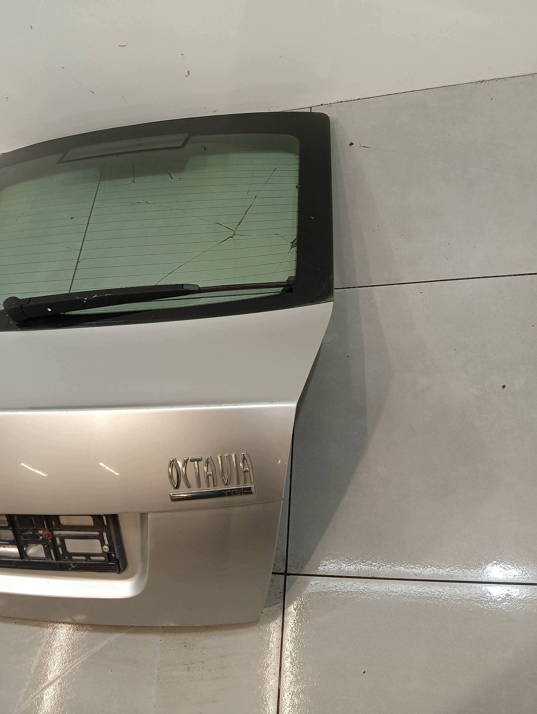 boot door SREBRNA before LIFT Skoda Octavia II (2004-2013)