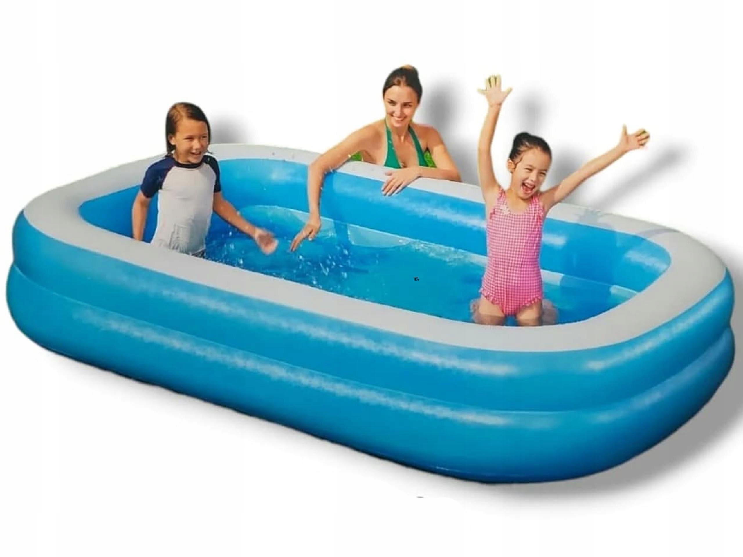 Nafukovací Bazén pro rodinnou zahradu pro děti 262 x 175 x 51 cm Bestway