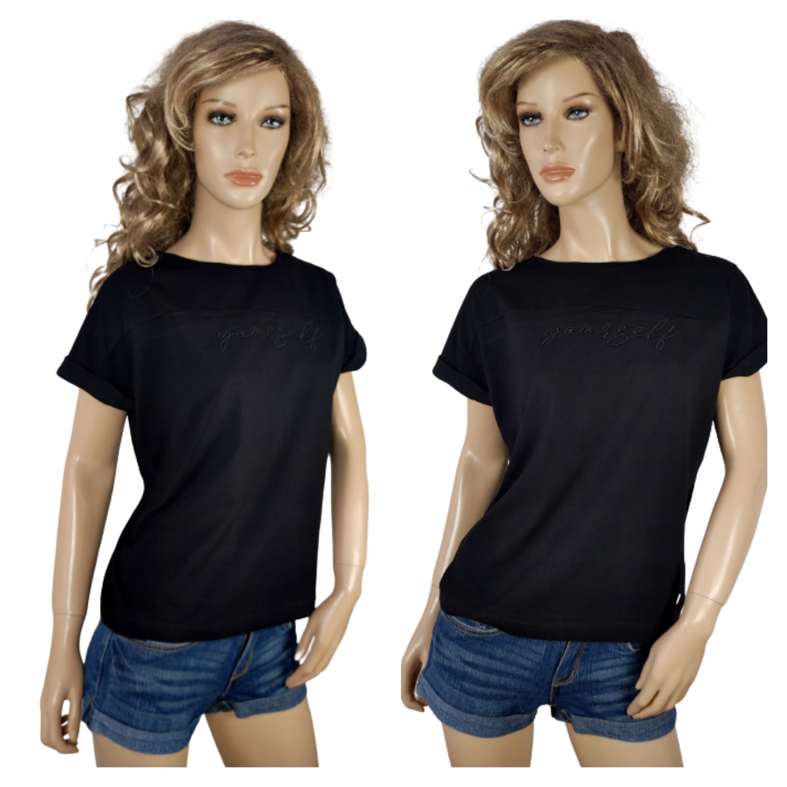 

Bluzka Latynka T-shirt luźna krótki rękaw 38-44