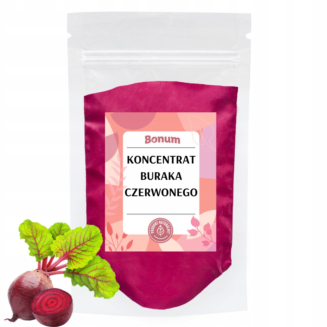 Koncentrát řepné šťávy v prášku šťáva zdraví Superfood barvivo 1 kg Bonum
