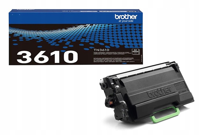 Originálny čierny toner Brother TN3610, TN-3610