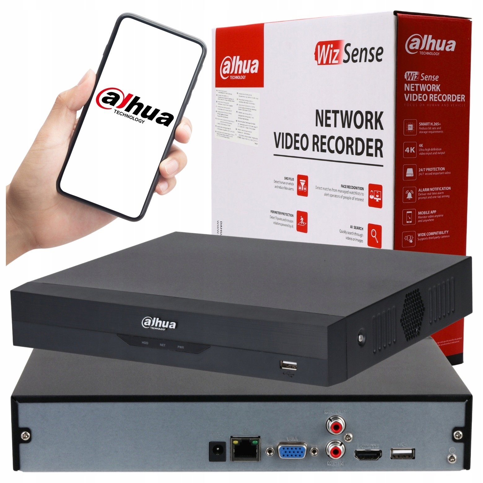 REJESTRATOR IP DAHUA NVR4104HS-EI