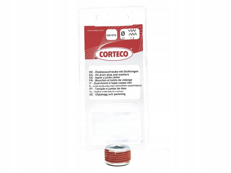 

Corteco Korek Spustu Oleju 220127S