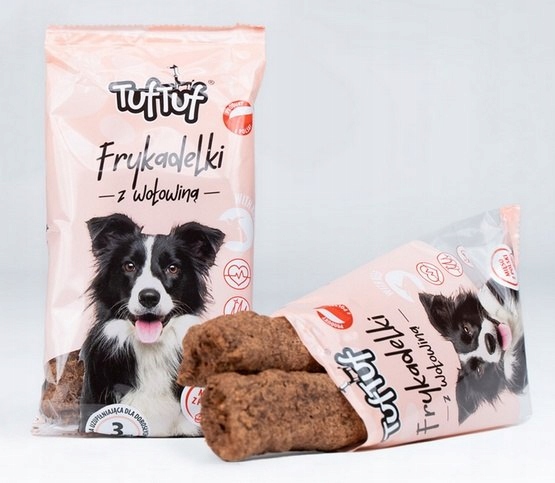 Tuf Tuf Hovězí fritézy pro psy 3ks