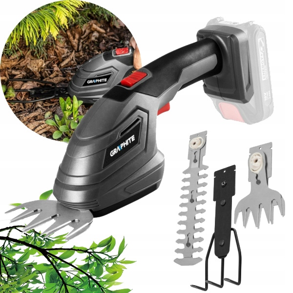 58GE119 Zastřihovač Trávy 3V1 Energy+ 18V Bez Akumulátoru Graphite
