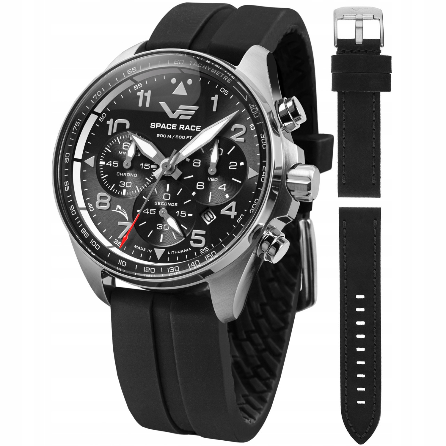 Pánské Hodinky Vostok Europe 6S20-325A741SB, černý pásek