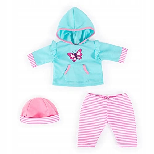 Bayer Ubranko dla lalki 46cm Deluxe 84675AA zestaw czapka bluza spodnie Marka Bayer Design