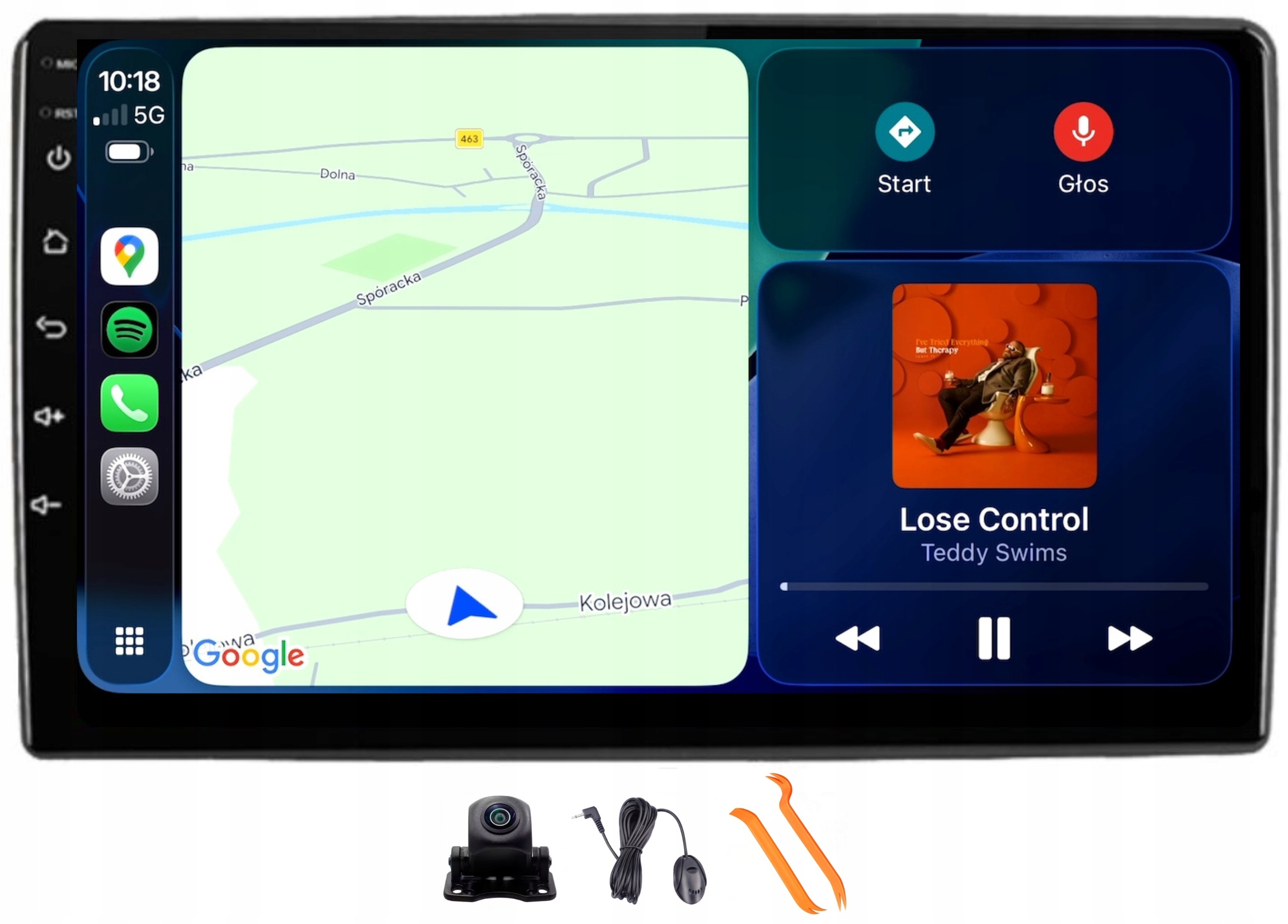 Radio Android Nawigacja Qled Carplay Lte Gps Dsp Citroen Jumper 2 06-22