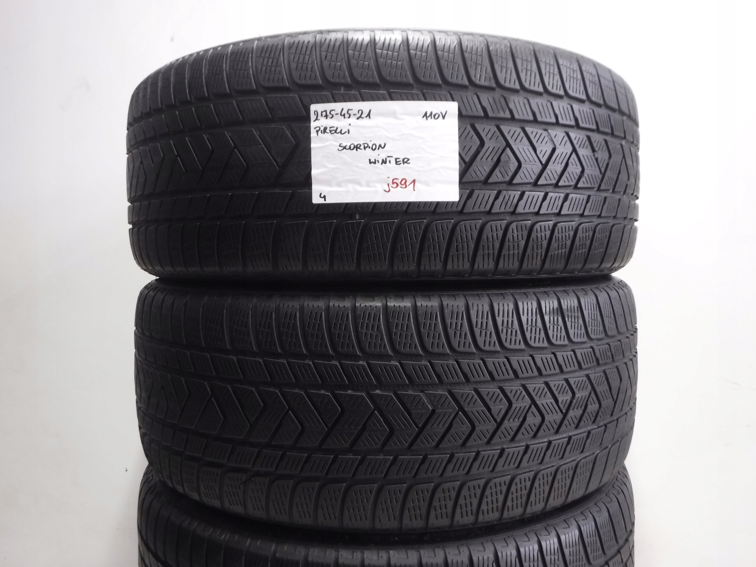 ЗИМНИЕ ШИНЫ PIRELLI SCORPION WINTER 275/45/21 110