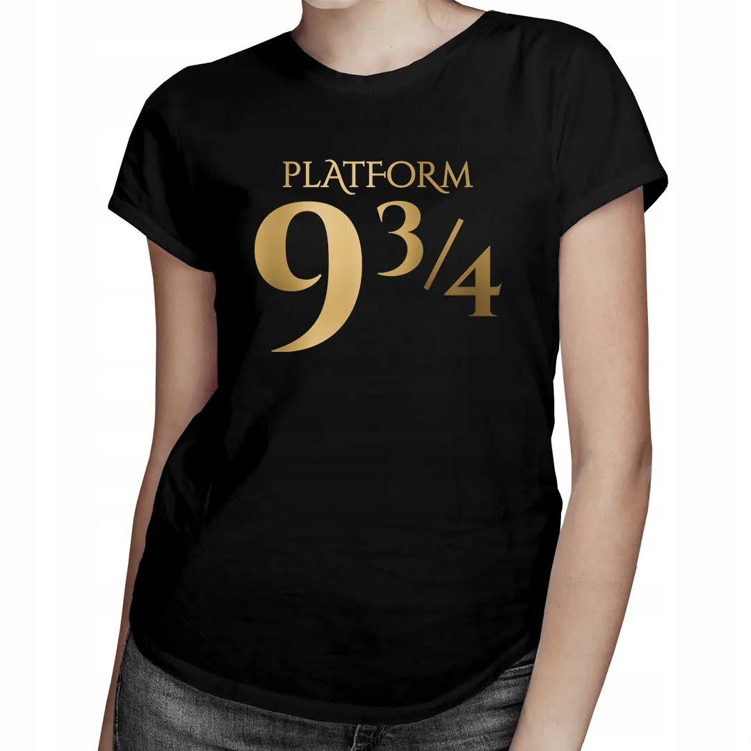 

9 3/4 koszulka damska motyw Harry Potter