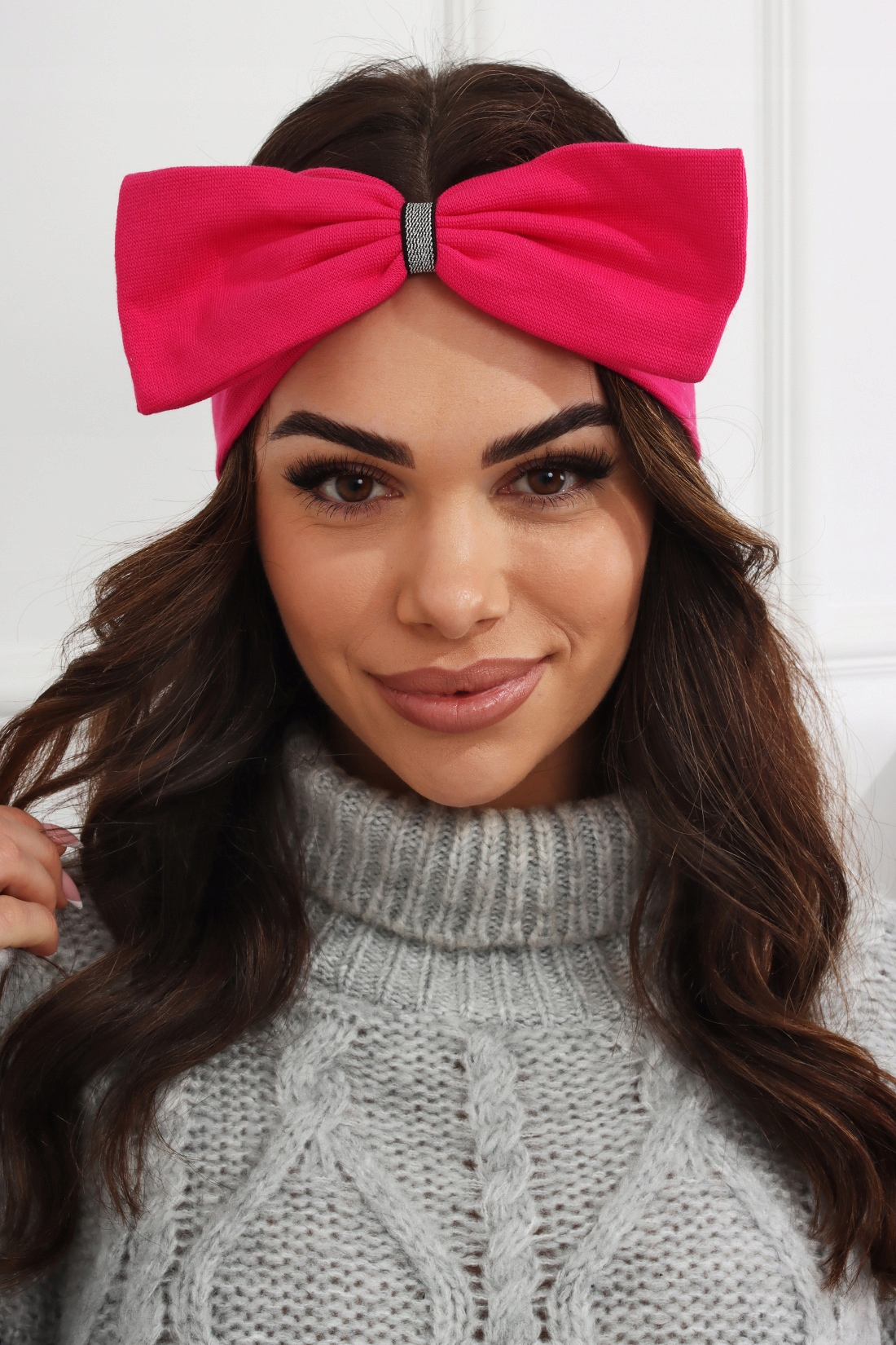 OPASKA DAMSKA NA GŁOWĘ USZY NAUSZNIKI CZAPKA KOKARDA CIENKA BAWEŁNIANA KOL Kolor wielokolorowy