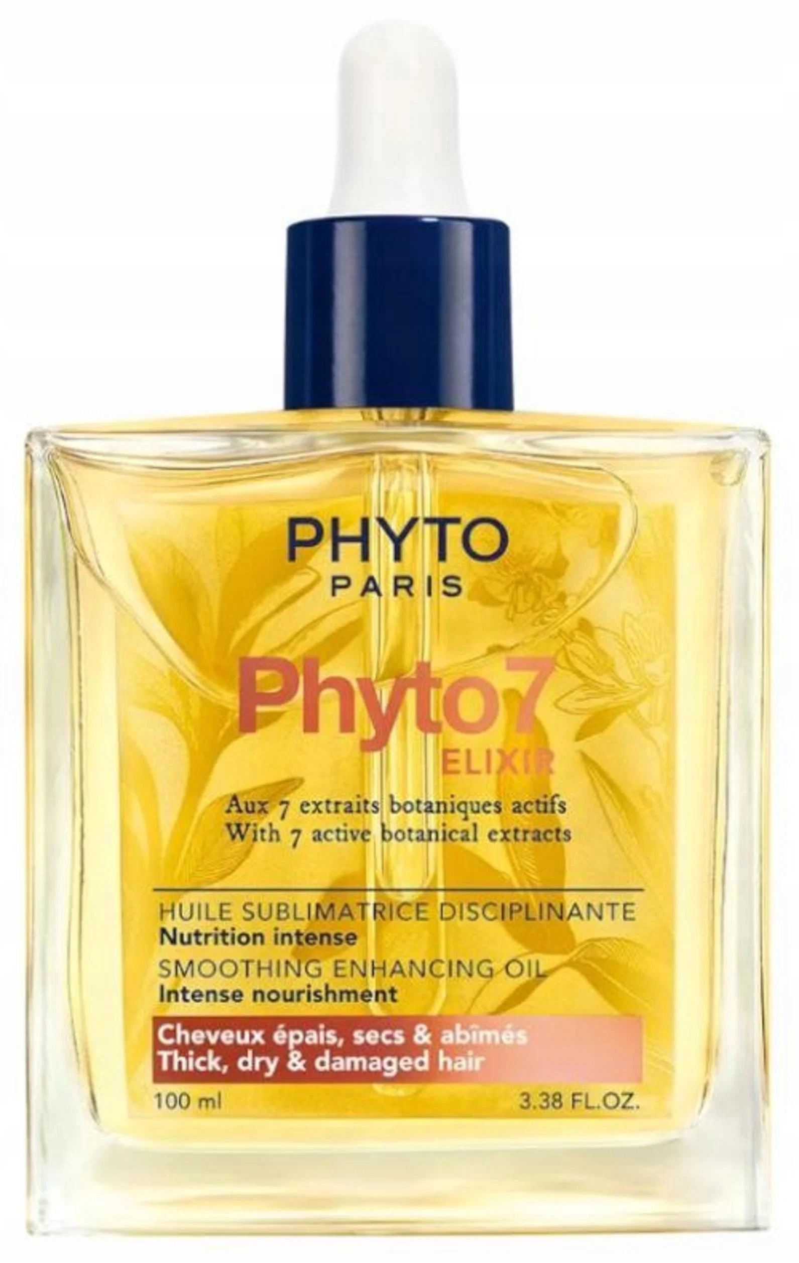 Phyto, Phyto 7, hydratační krém na vlasy, vyživující a vyhlazující, 100 ml