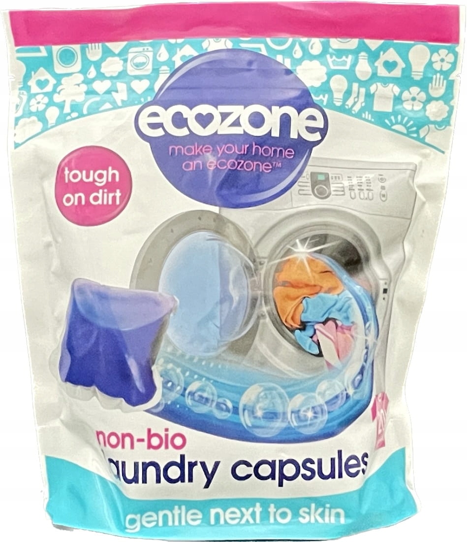 Levně Kapsle na praní non-bio Ecozone 20 Ks