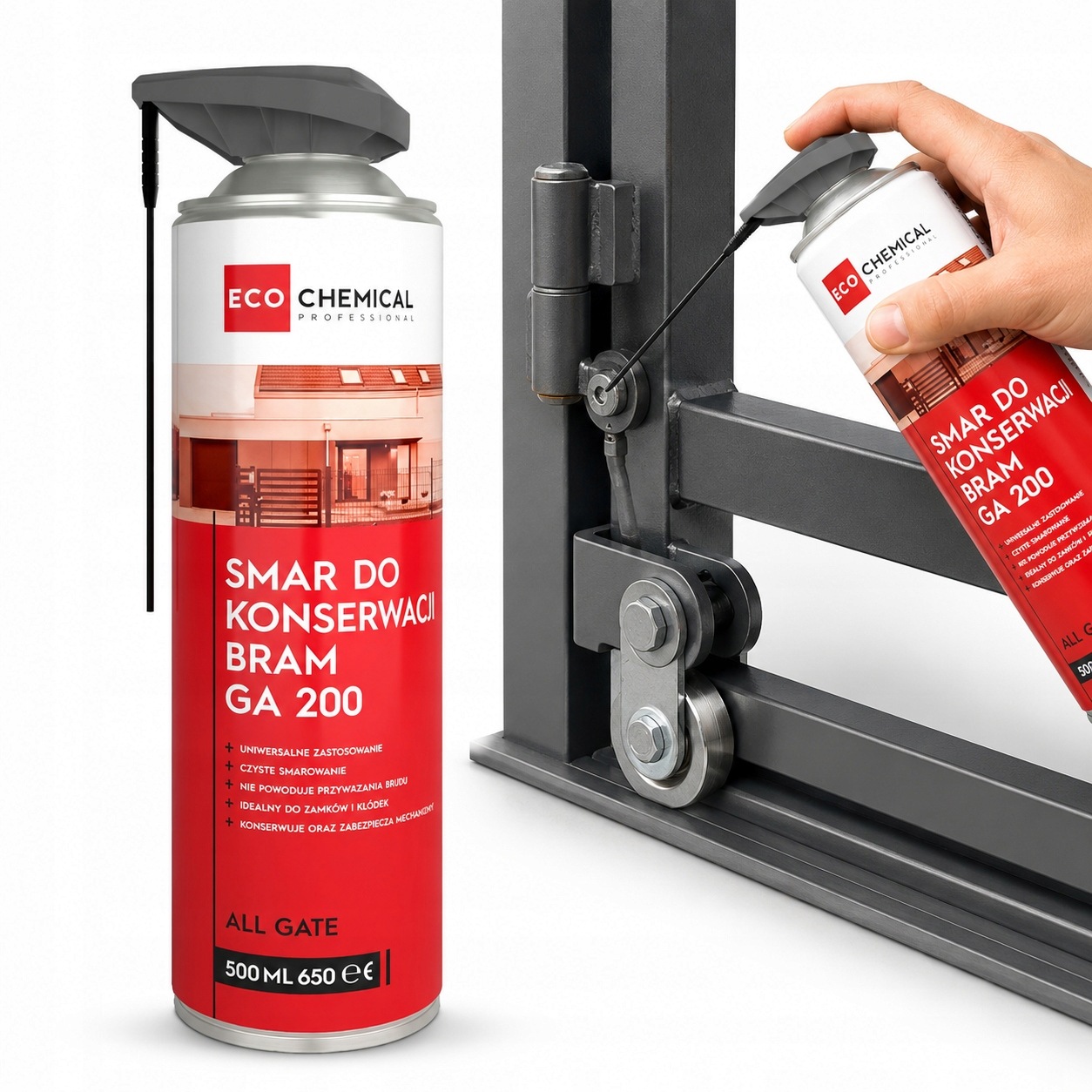 Smar do Bram Zamków Kłódek Ecochemical Ga 200 A110 500 ml profesjonalny