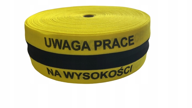 Páska Bozp Výstražná 100 m Žluto-černá Práce Ve Výšce Vícenásobná