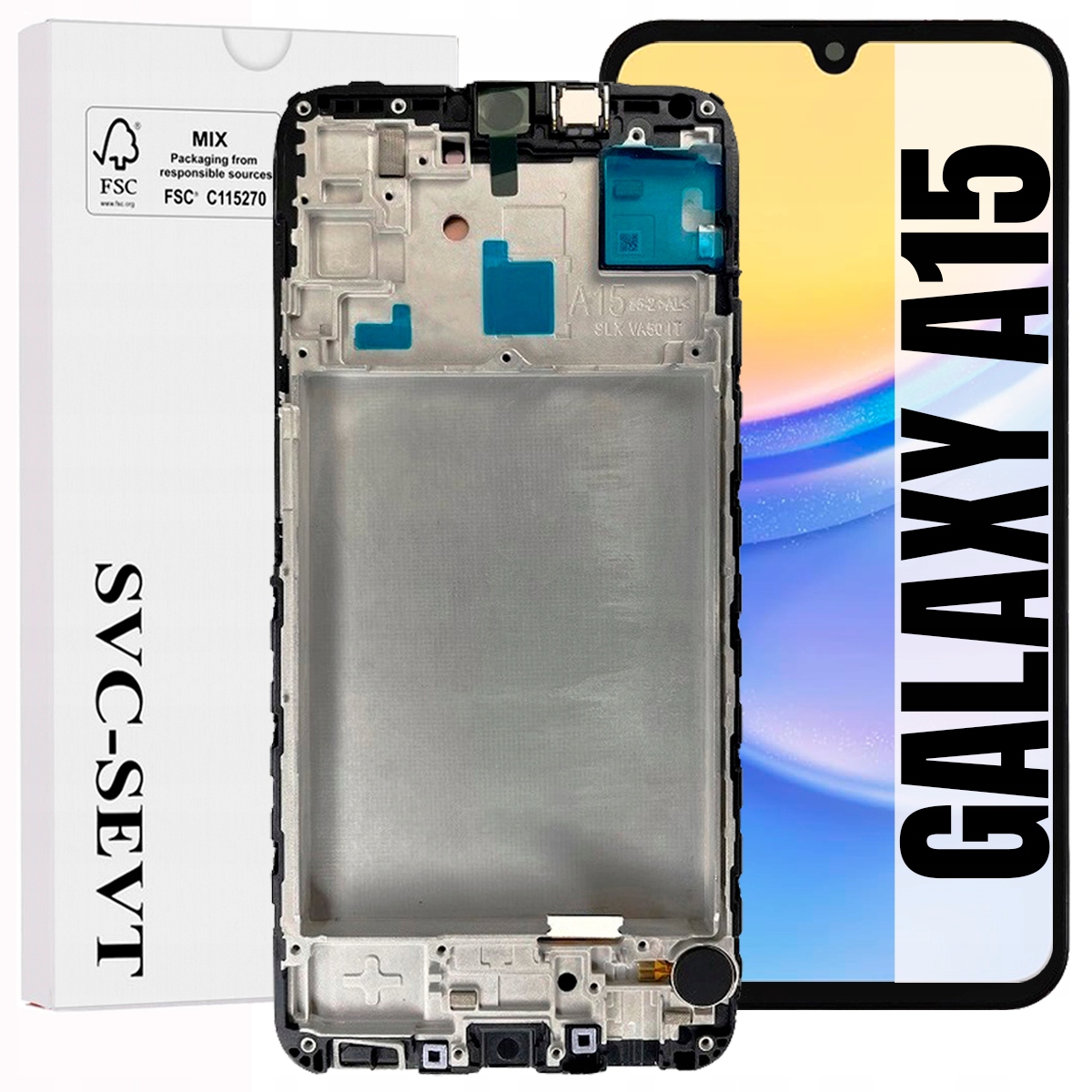 Displej Samsung Galaxy A15 4G/5G Originál Oem LCD Displej +rámeček