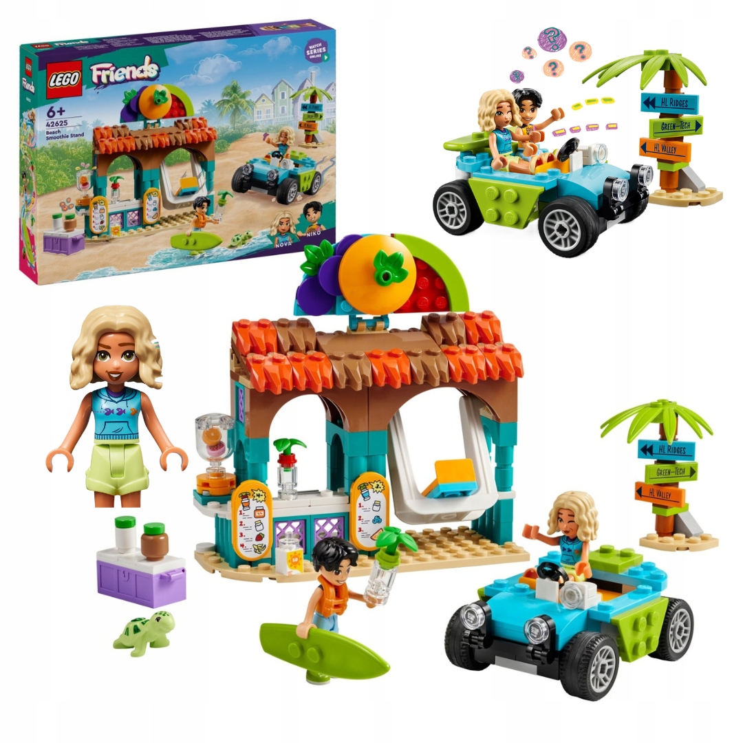 Lego Friends 42625 Plážová budka s koktejly 213 dílků
