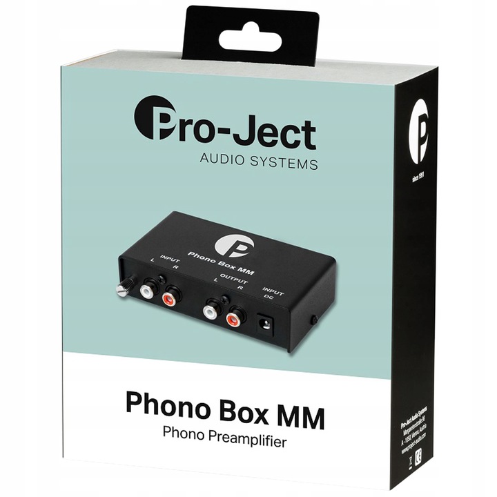 Przedwzmacniacz Pro-Ject Phono Box MM Kolor czarny
