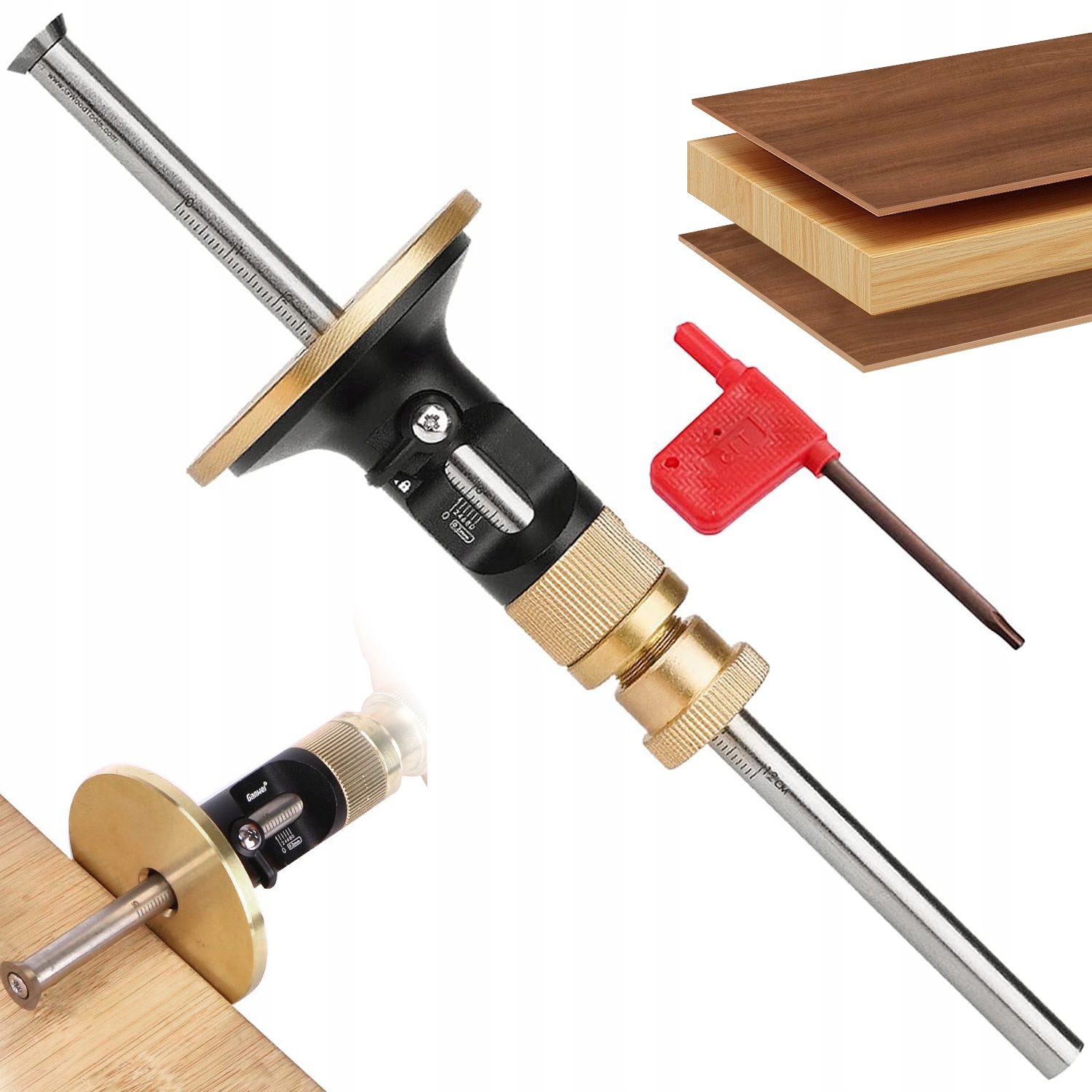 Odolný Nástroj Na Značení Dřeva S Řezacím Kolečkem