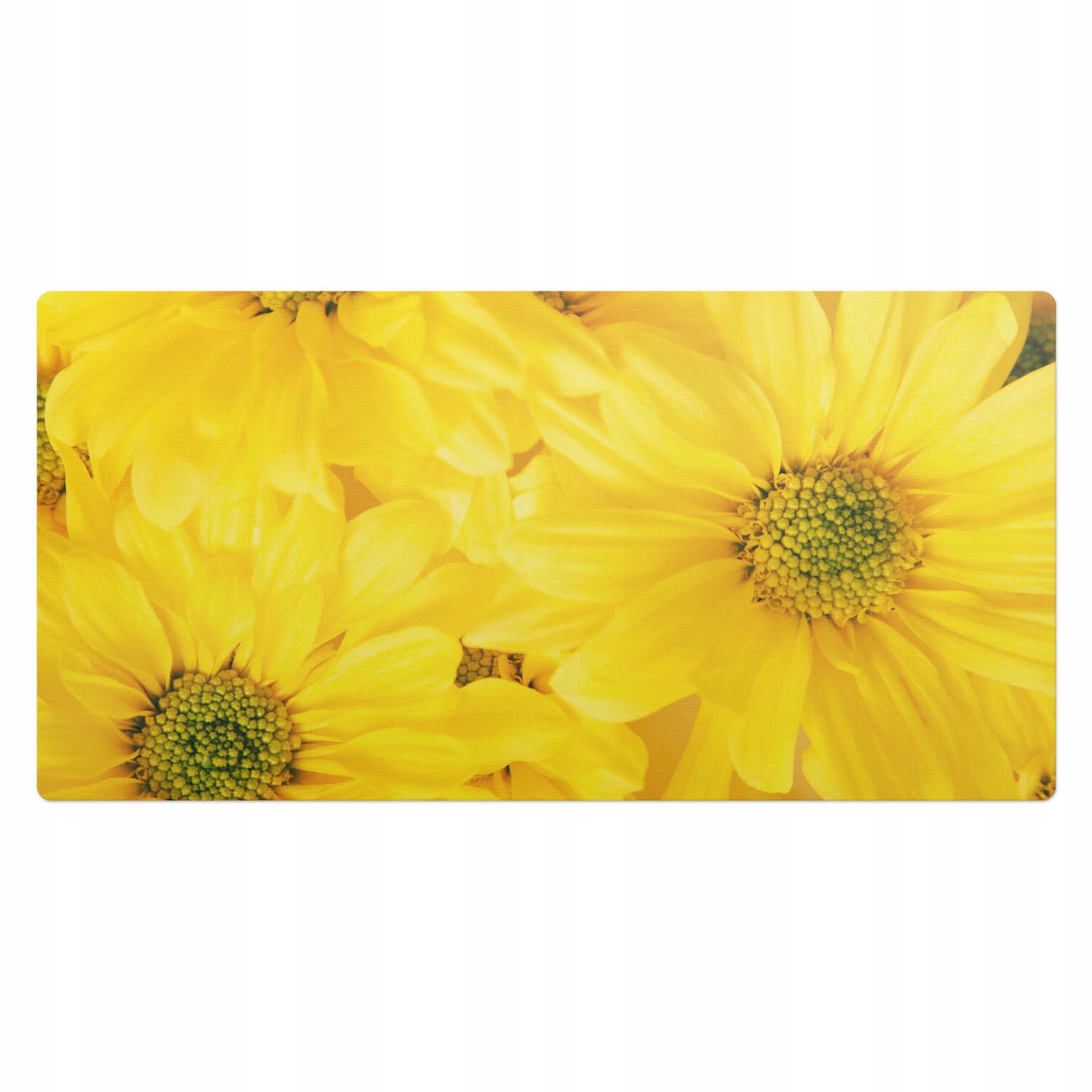 Vinylová ochranná podložka s moderním vzorem Květinový sluneční svit 100 x 50 cm