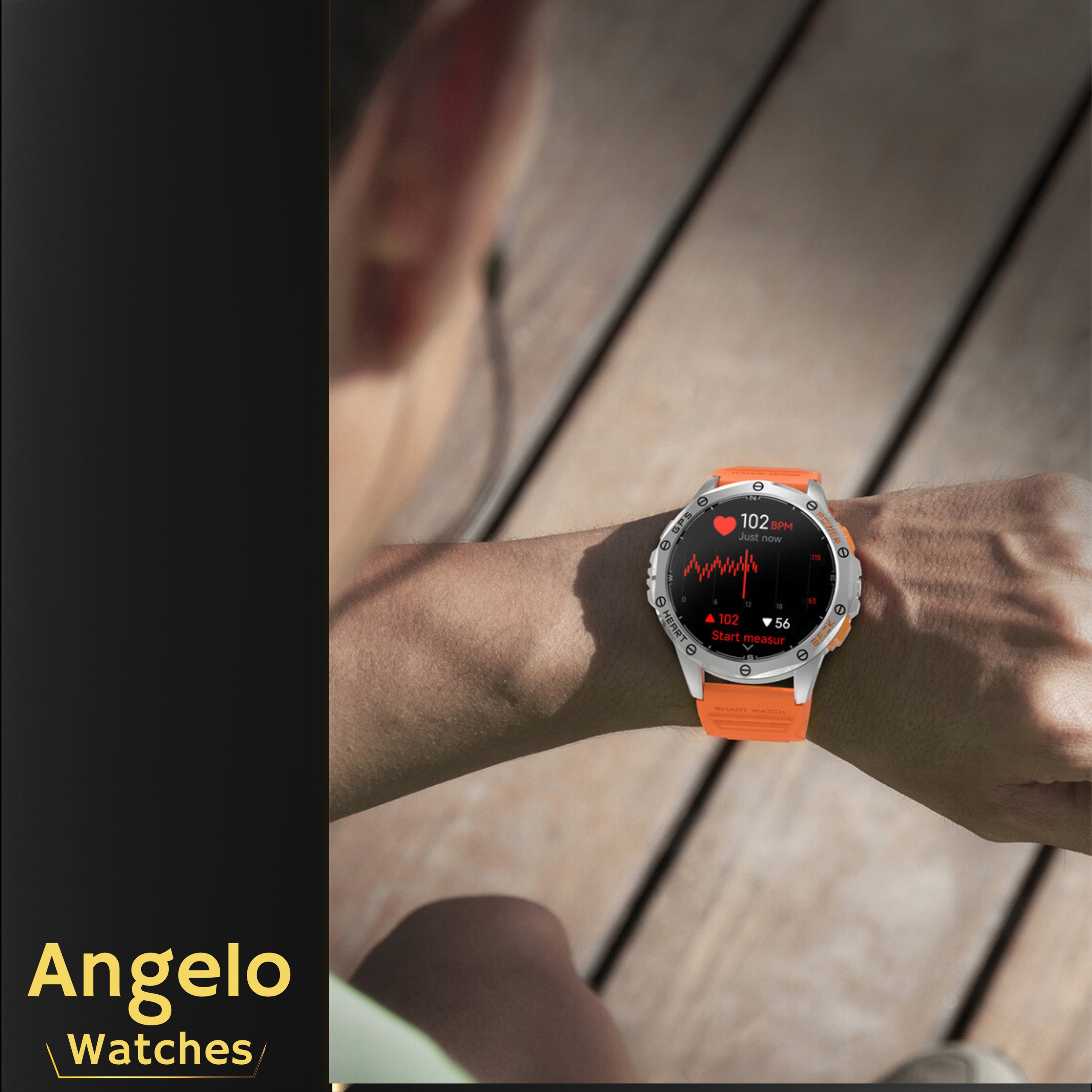 СМАРТ-ГОДИННИК ЧОЛОВІЧИЙ GPS МЕНЮ ПОЛЬСЬКИЙ ВОДОНЕПРОНИКНИЙ СПОРТИВНИЙ РОЗМОВНИЙ РОЗУМНИЙ ГОДИННИК EN