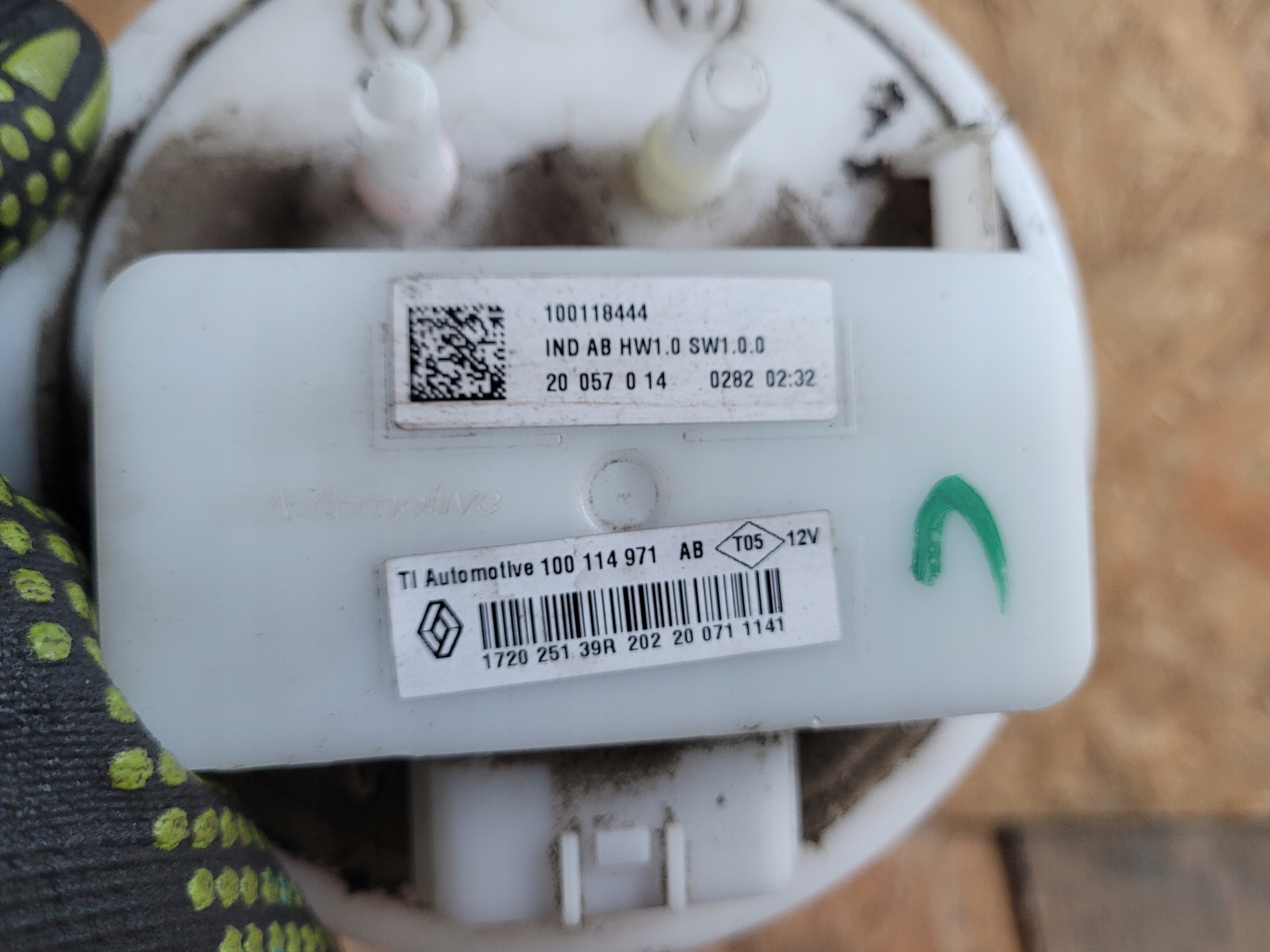 feed pump PLYWAK RENAULT CLIO V 5 1.5BDCI