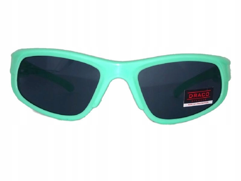 Dziecięce OKULARY Przeciwsłoneczne zielone Rower UV400 Sportowe Kod producenta LZ-330A-7