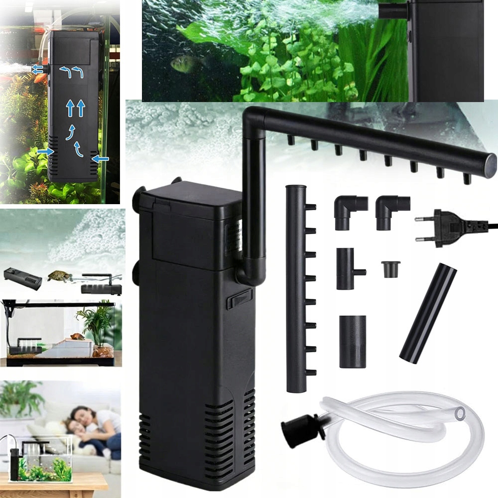 Vnitřní Filtr Pro Akvárium 4v1, výkon 1000 l/h