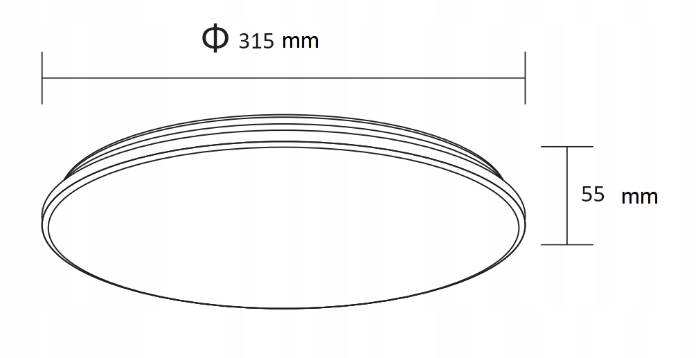 PLAFON ZEWNĘTRZNY LAMPA LED 18W NA BALKON NA TARAS OKRĄGŁA BIAŁA IP54 Kod producenta PLAFON ZEWNETRZNY 1440lm, 4000K, 18W LED