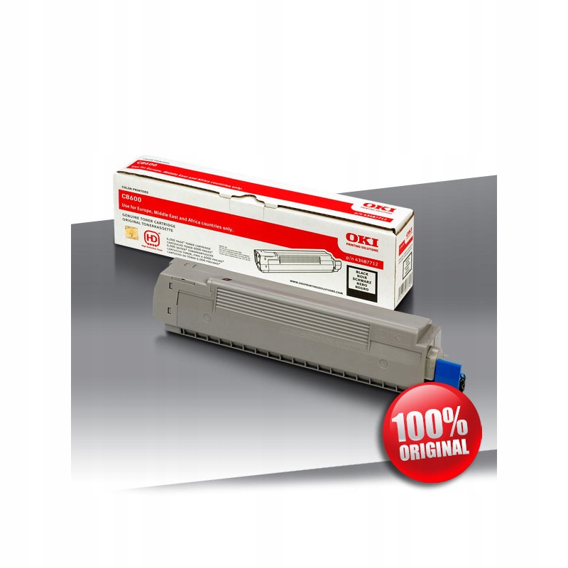 Toner Oki C8600 43487712 černý (černý)
