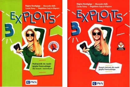 Exploits 3 Podręcznik+ćwiczenia kpl PWN Wwa