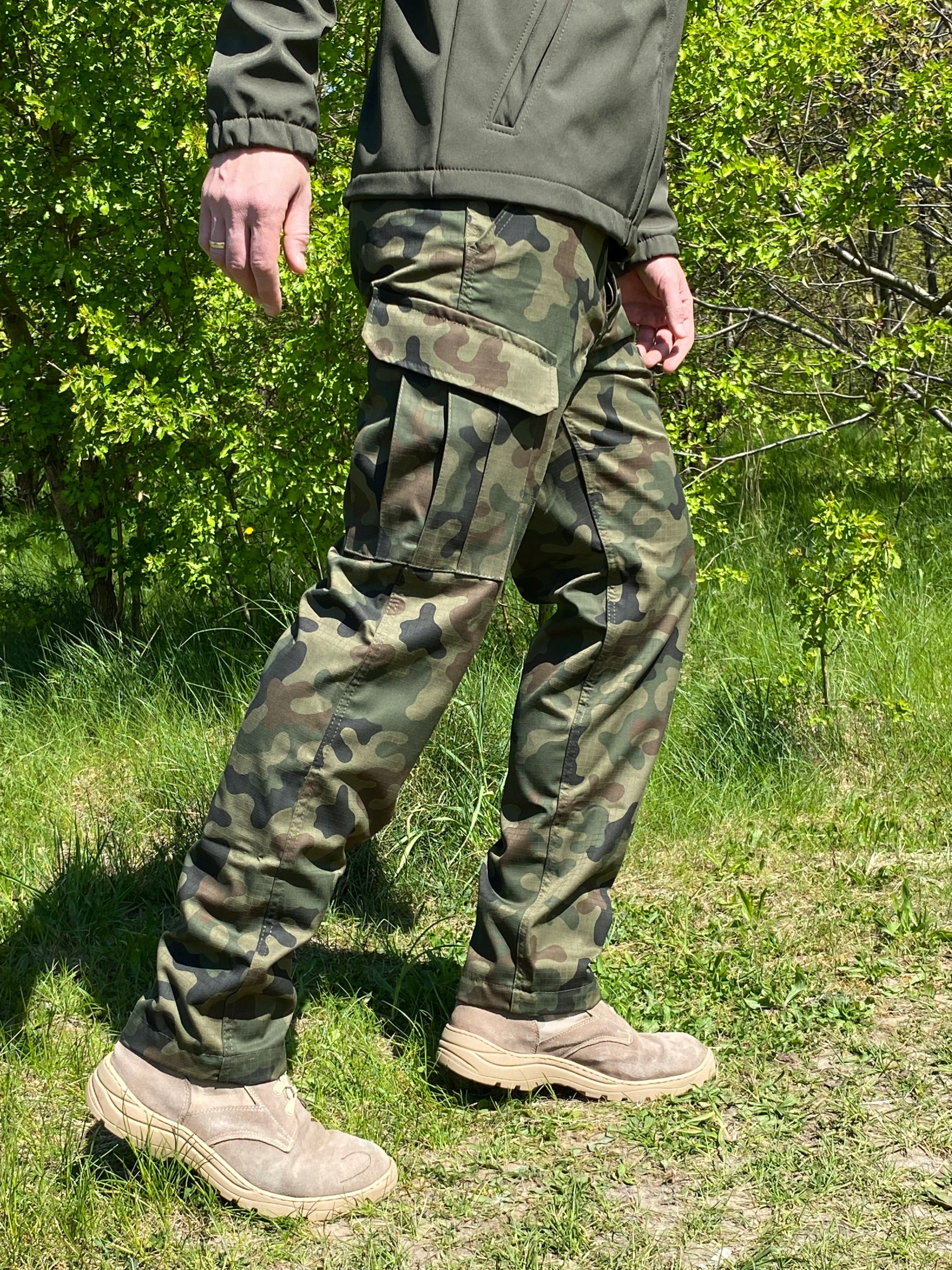 Spodnie wojskowe MORO Wz 2010 Bojówki Rip-stop r L Rozmiar L