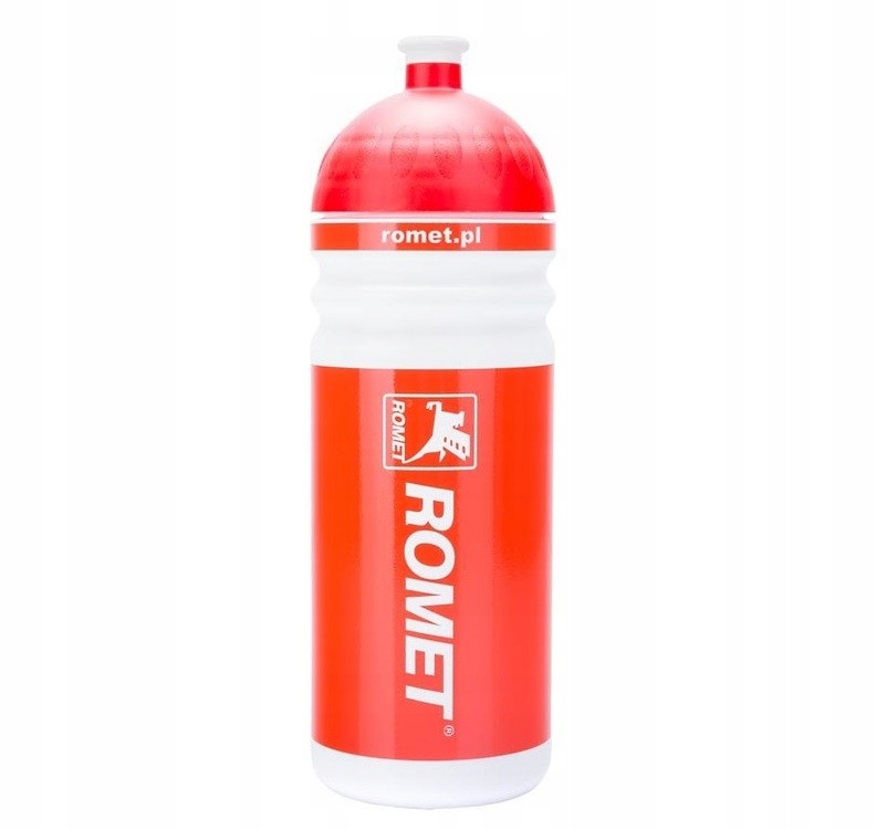 BIDON ROMET 0,7L BIAŁO-CZERWONY