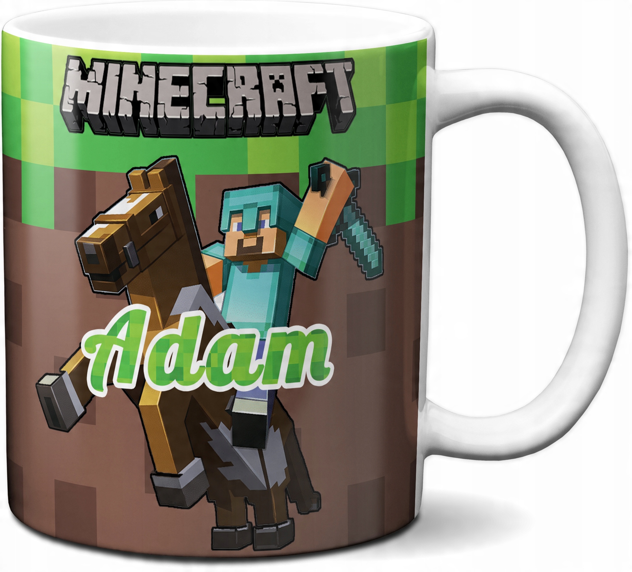 

Kubek Minecraft Dla Dziecka Upominek+imię