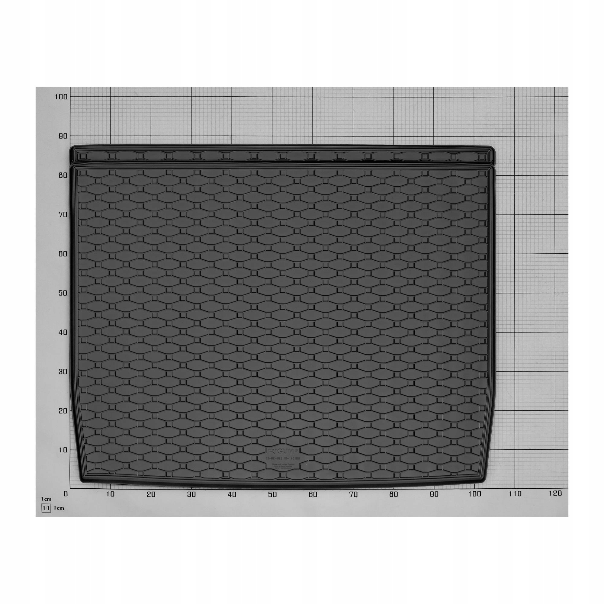 Zestaw dywaników do Mercedes GLB od 2019 Materiał guma