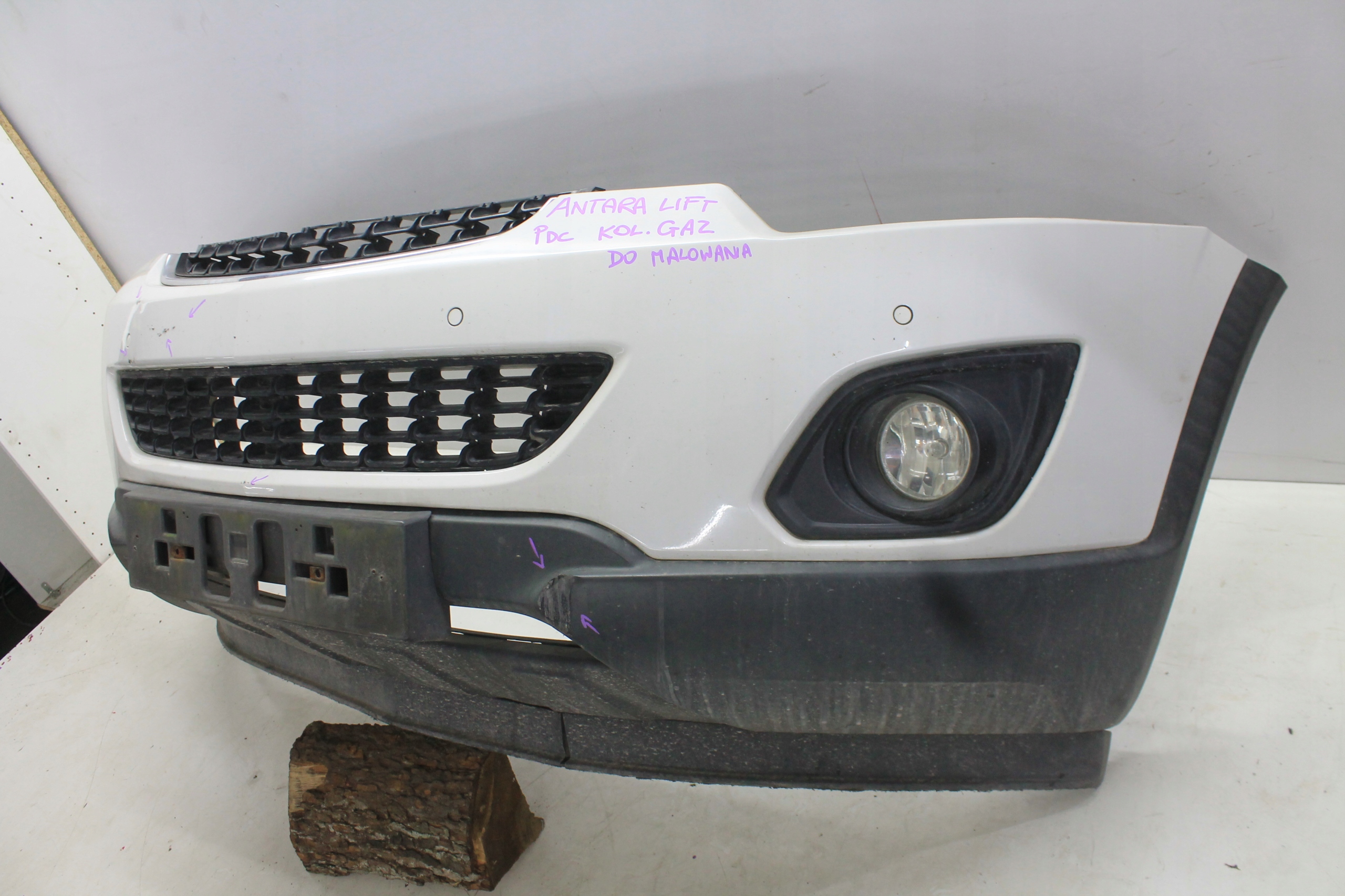 bumper front front PDC OPEL ANTARA LIFT of wheels. GAZ 10-15